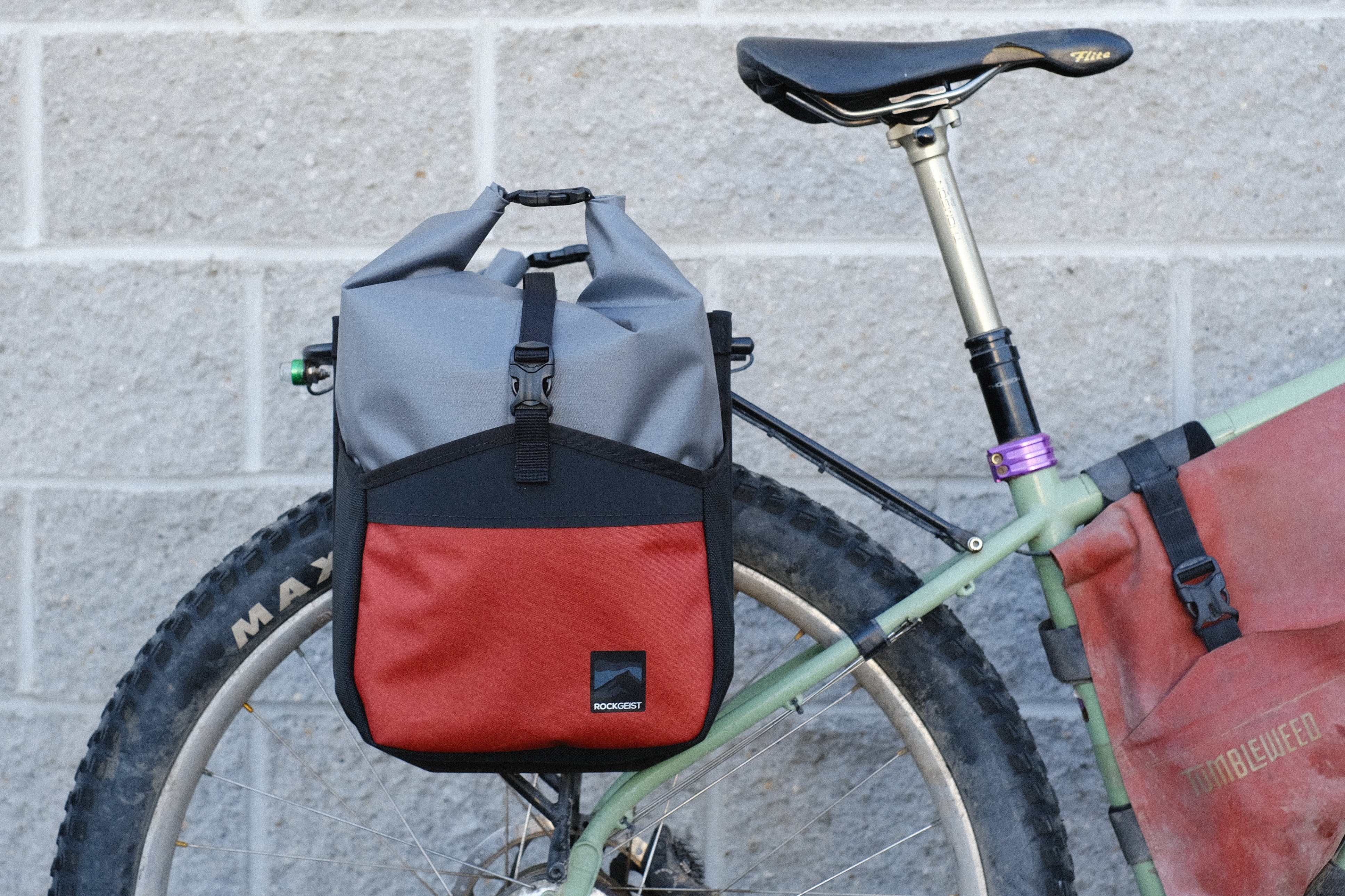 Rockgeist Microwave Panniers in Tumblerust