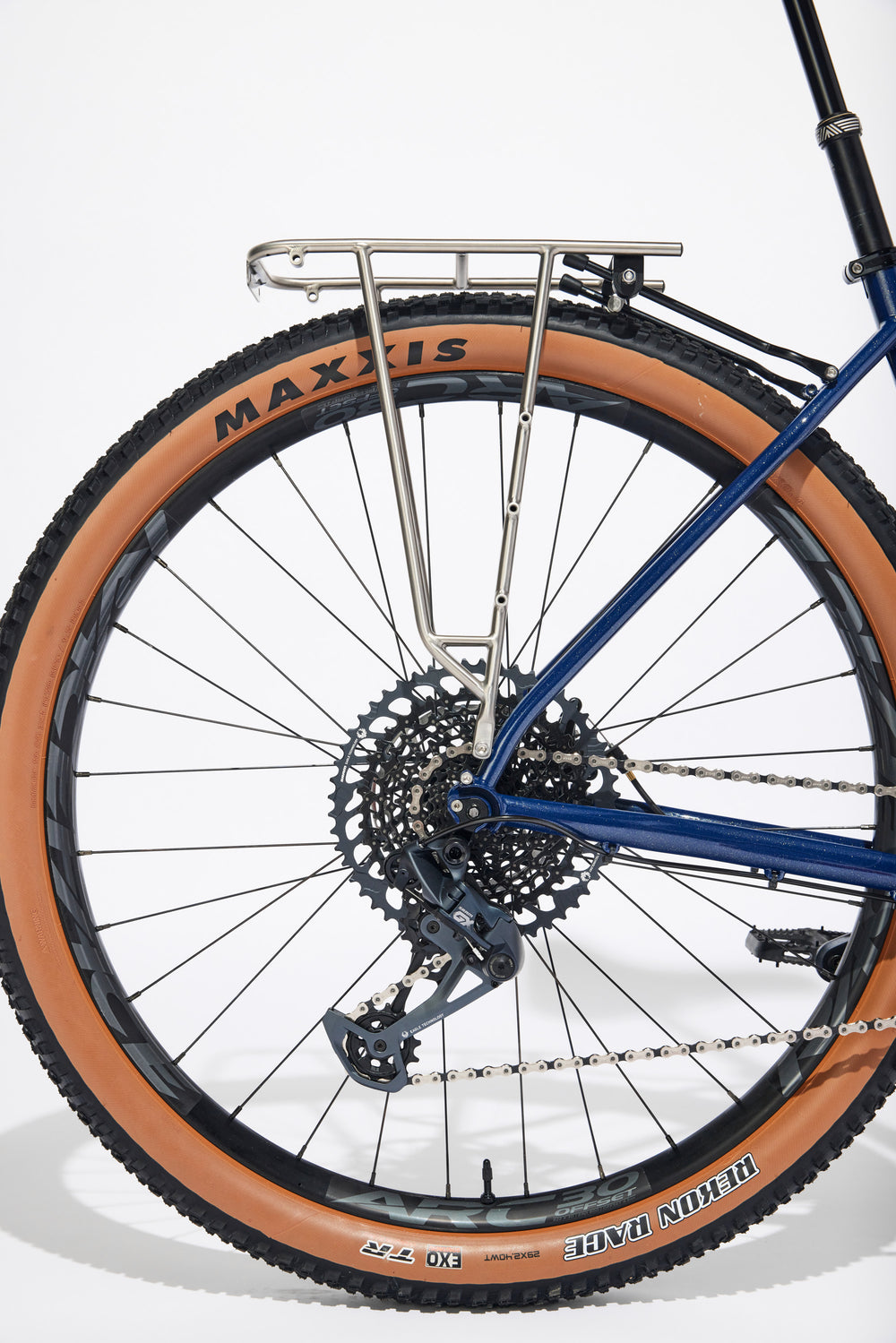 Titanium Pinch Racks Titanium Pannier Rack